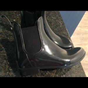 Patent leather Sam edelman rain boots